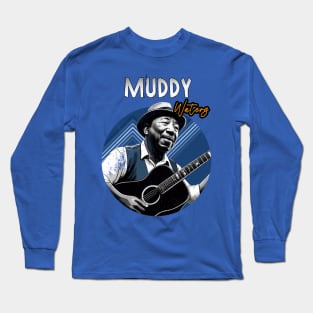 Muddy - Blues Icon Long Sleeve T-Shirt